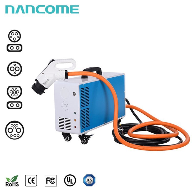 Tragbares Schnellladegerät für Elektrofahrzeuge, Gleichstrom