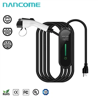 Schnelles tragbares EV-Ladegerät